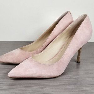 Marc Fisher Ltd. Carter Pump, Pink Suede, Womens Size 6.5 M